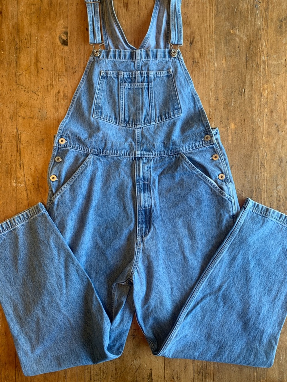 Arizona Jean Company Blue Denim Overalls